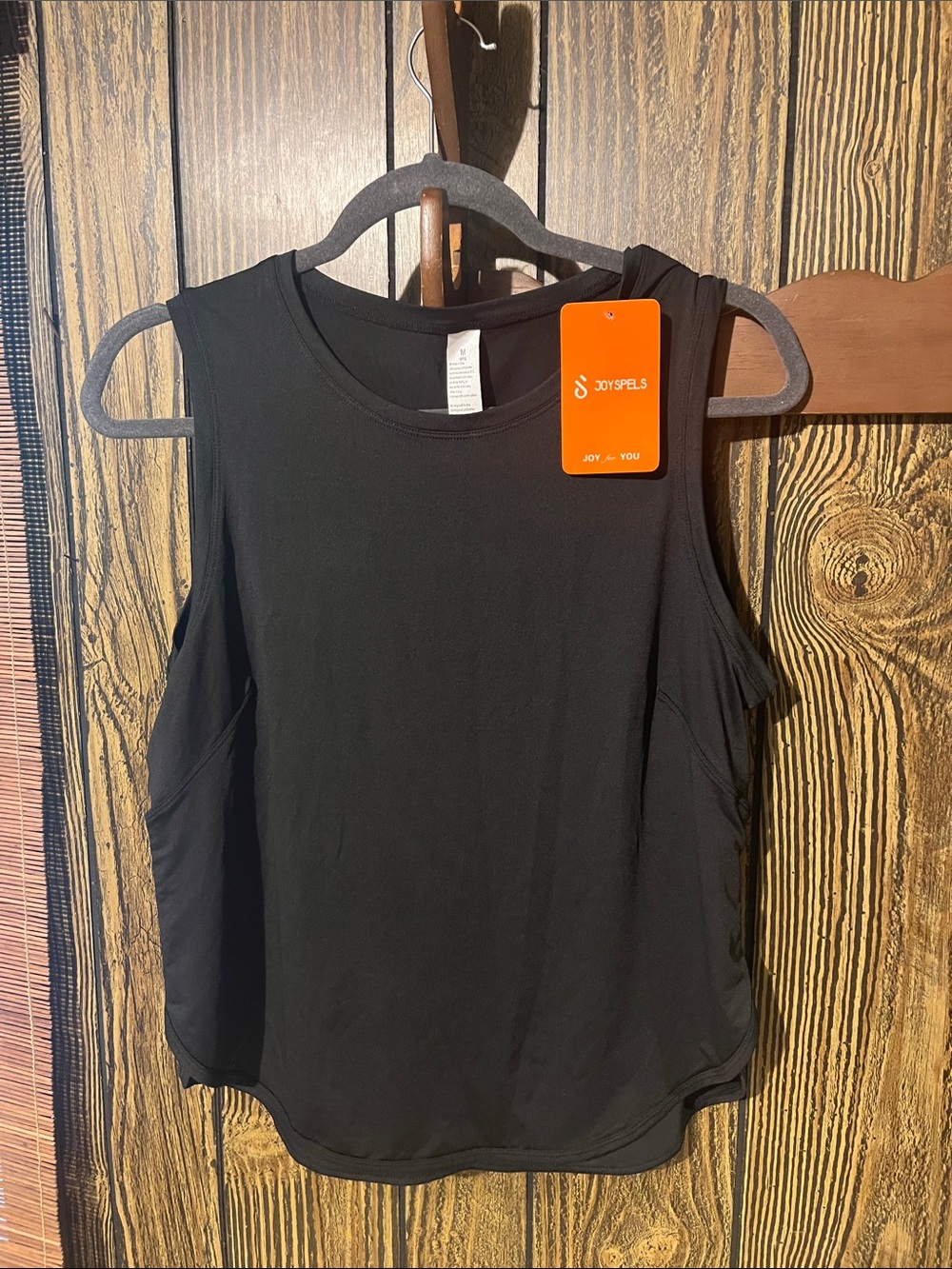 Women's Black Sleeveless Tank Top